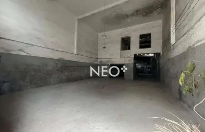 Galpão para alugar, 450 m² por r$ 7.000,00/mês - paquetá - santos/sp