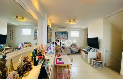 Apartamento com 2 dormitórios à venda, 154 m² por r$ 2.600.000,00 - pompéia - santos/sp