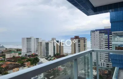 Residencial riviera de mongagua 01 dormt com lazer a 100 mts da praia