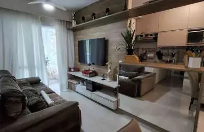 Apartamento com 2 dormitórios à venda, 64 m² por r$ 640.000,00 - marapé - santos/sp