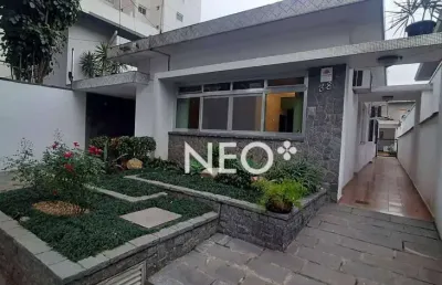 Casa com 4 dormitórios para alugar, 167 mês - embaré - santos/sp