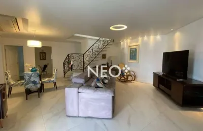 Cobertura com 4 dormitórios à venda, 348 m² por r$ 4.000.000,00 - aparecida - santos/sp