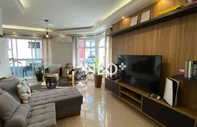 Apartamento com 3 dormitórios, 161 m² - venda por r$ 1.450.000,00 ou aluguel por r$ 10.000,00/mês - pompéia - santos/sp