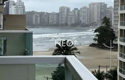 Apartamento com 2 dormitórios, 53 m² - venda por r$ 455.000,00 ou aluguel por r$ 5.174,00/mês - centro - guarujá/sp