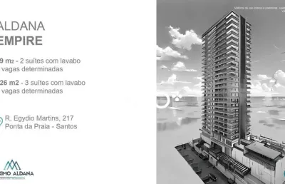 Apartamento com 3 dormitórios à venda, 126 m² por r$ 1.412.000 - ponta da praia - santos/sp