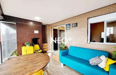 Apartamento com 3 quartos à venda, 87 m² por r$ 1.275.000 - pompéia - santos/sp