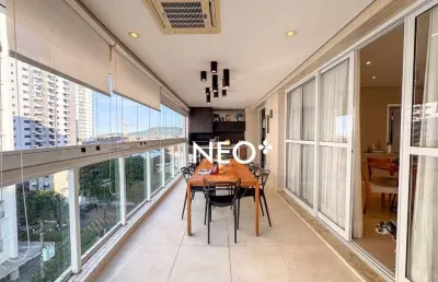 Apartamento com 4 quartos de alto padrão na ponta da praia