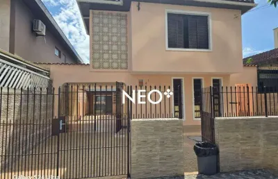 Sobrado com 3 dormitórios à venda, 200 m² por r$ 1.190.000,00 - josé menino - santos/sp