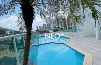 Apartamento com 3 dormitórios à venda, 100 m² por r$ 600.000,00 - centro - mongaguá/sp