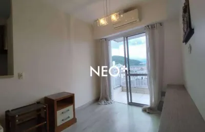 Apartamento com 2 dormitórios à venda, 62 m² por r$ 586.000,00 - marapé - santos/sp