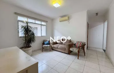 Apartamento com 2 dormitórios à venda, 67 m² por r$ 425.000,00 - boqueirão - santos/sp