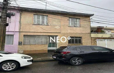 Sobrado com 2 dormitórios à venda, 98 m² por r$ 393.000,00 - macuco - santos/sp