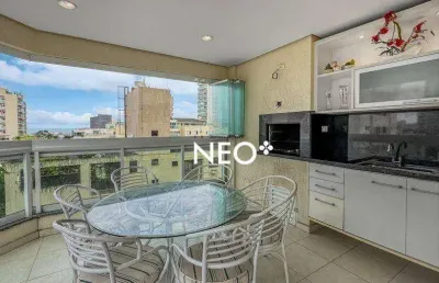 Apartamento com 3 dormitórios, 134 m² - venda por r$ 849.000,00 ou aluguel por r$ 7.800,00/mês - balneário guarujá - guarujá/sp
