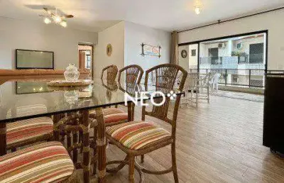 Apartamento com 4 dormitórios, 150 m² - venda por r$ 580.000,00 ou aluguel por r$ 7.300,00/mês - enseada - guarujá/sp