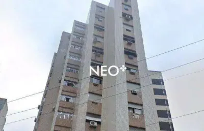 Apartamento com 1 dormitório, 48 m² - venda por r$ 390.000,00 ou aluguel por r$ 2.762,00/mês - gonzaga - santos/sp