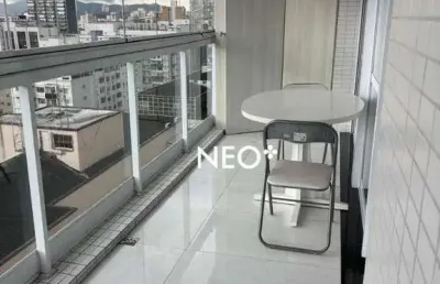 Apartamento 2 quartos, 1 vaga demarcada - embaré - santos/sp