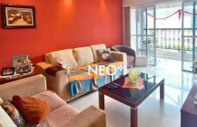 Apartamento 3 quartos, 1 vaga demarcada - campo grande - santos/sp