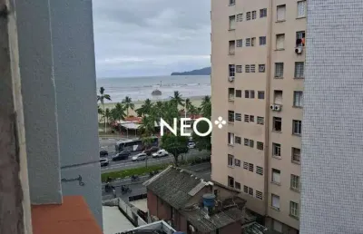 Apartamento 3 dormitórios, vista mar - itararé - são vicente/sp