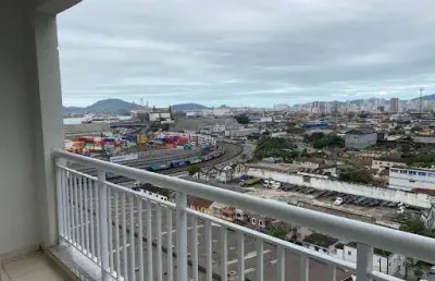 Sala comercial para alugar na Rua Silva Jardim, Vila Mathias, Santos