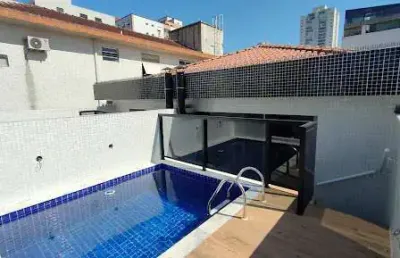 Casa com 3 dormitórios à venda, 155 m² por r$ 1.450.000,00 - embaré - santos/sp