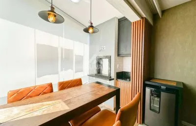 Apto semimobiliado | jaraguá esquerdo | 3 quartos (1 suíte) | 106m²