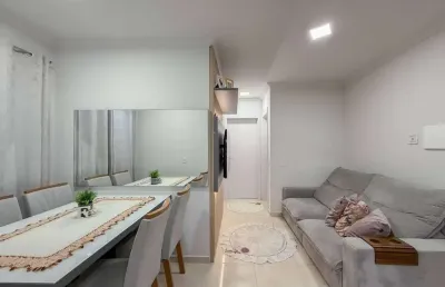 Apto semimobiliado | ilha da figueira | 2 quartos | 46m²