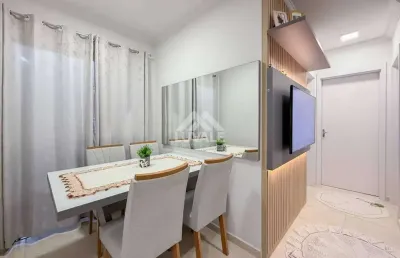 Apto semimobiliado | ilha da figueira | 2 quartos | 46m²