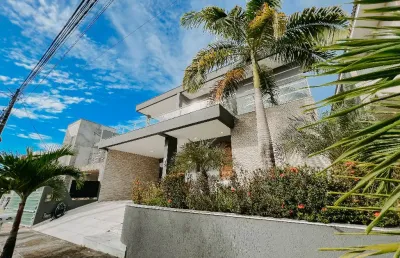 Sobrado para venda possui 450 metros quadrados com 4 quartos em parque do jiqui - parnamirim - rn