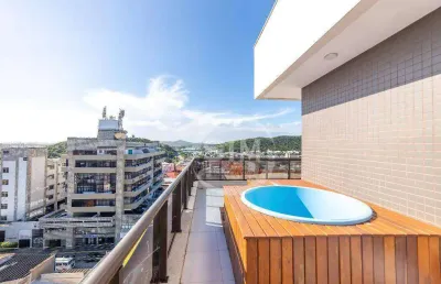 Cobertura com 2 dormitórios à venda, 127 m² no centro - cabo frio/rj