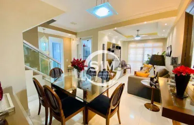 Cobertura com 3 dormitórios à venda, 140 m² no centro - cabo frio/rj