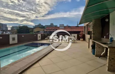 Cobertura com 4 dormitórios à venda, 190 m² no braga - cabo frio/rj