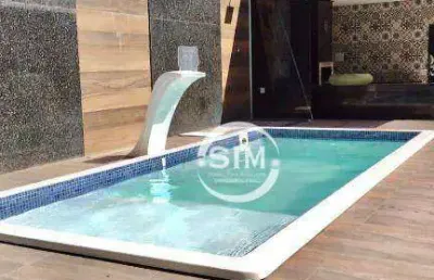 Casa com 3 dormitórios à venda por r$ 1.800.000,00 - foguete - cabo frio/rj