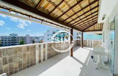 Cobertura à venda, 164 m² por r$ 650.000,00 - vila nova - cabo frio/rj