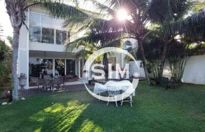 Casa com 6 dormitórios à venda, 760 m² na passagem - cabo frio/rj