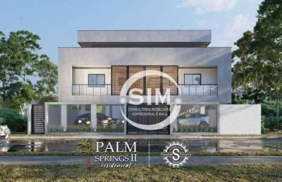 Apartamento com 2 dormitórios à venda, 72 m² nas palmeiras - cabo frio/rj