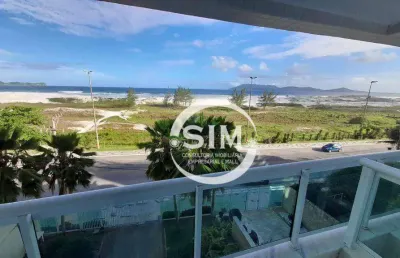 Apartamento com 2 dormitórios à venda, 91 m² por r$ 1.100.000,00 - praia do forte - cabo frio/rj