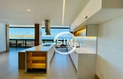Apartamento com 3 dormitórios à venda, 250 m² por r$ 3.950.000,00 - praia do forte - cabo frio/rj