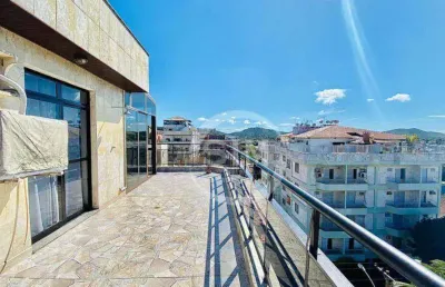 Cobertura com 4 dormitórios à venda, 270 m²  na passagem - cabo frio/rj