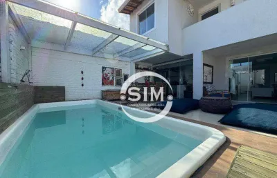 Casa com 4 dormitórios à venda, 198 m² por r$ 1.000.000,00 - palmeiras - cabo frio/rj
