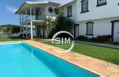 Casa com 7 dormitórios à venda, 846 m² na ogiva - cabo frio/rj