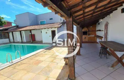 Casa com 5 dormitórios à venda, 240 m² por r$ 1.150.000,00 - jardim excelsior - cabo frio/rj