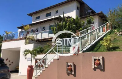 Casa com 5 dormitórios à venda, 400 m² na ferradurinha - armação dos búzios/rj