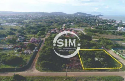 Terreno à venda, 878 m² - baia formosa - armação dos búzios/rj