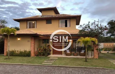 Casa com 4 dormitórios à venda, 194 m²- baia formosa - armação dos búzios/rj