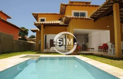 Casa com 4 dormitórios à venda, 300 m² na ferradura - armação dos búzios/rj
