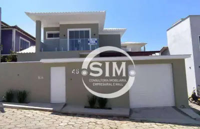 Casa com 4 dormitórios à venda, 234 m² por r$ 890.000,00 - jardim peró - cabo frio/rj