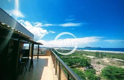 Cobertura com 4 dormitórios à venda, 400 m² por r$ 1.580.000,00 - braga - cabo frio/rj