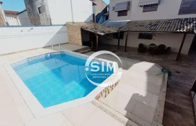 Casa com 4 dormitórios à venda, 400 m² por r$ 1.990.000,00 - jardim excelsior - cabo frio/rj