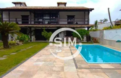 Casa com 5 dormitórios à venda, 257 m² - manguinhos - armação dos búzios/rj
