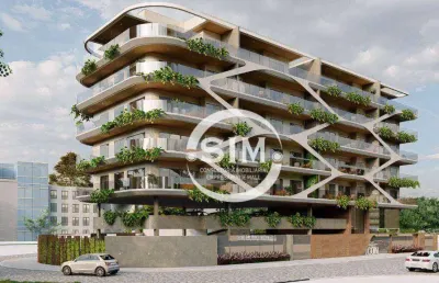 Apartamento com 1 dormitório à venda, 55 m² por r$ 526.000 - passagem - cabo frio/rj